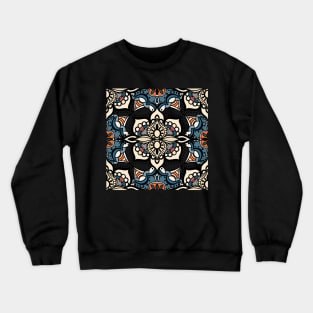 Flower Kaleidoscope Crewneck Sweatshirt